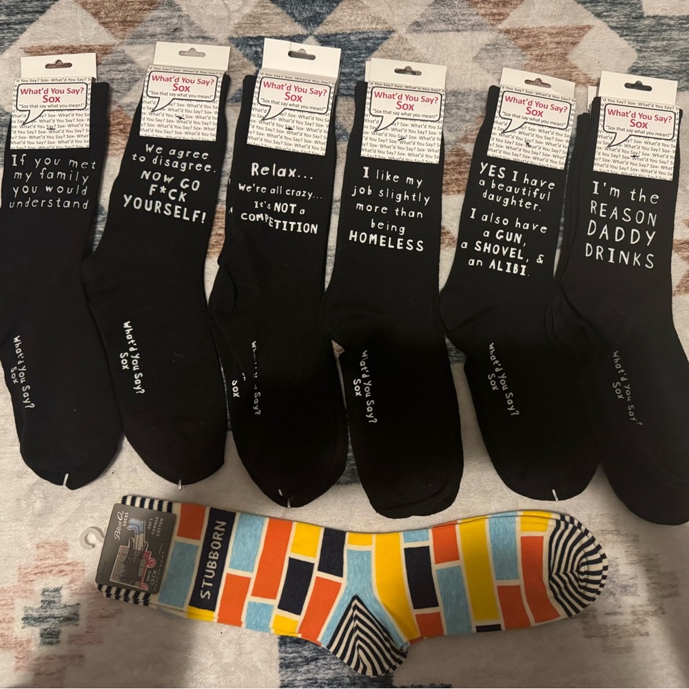 What’d You Say? Sox -Funny socks